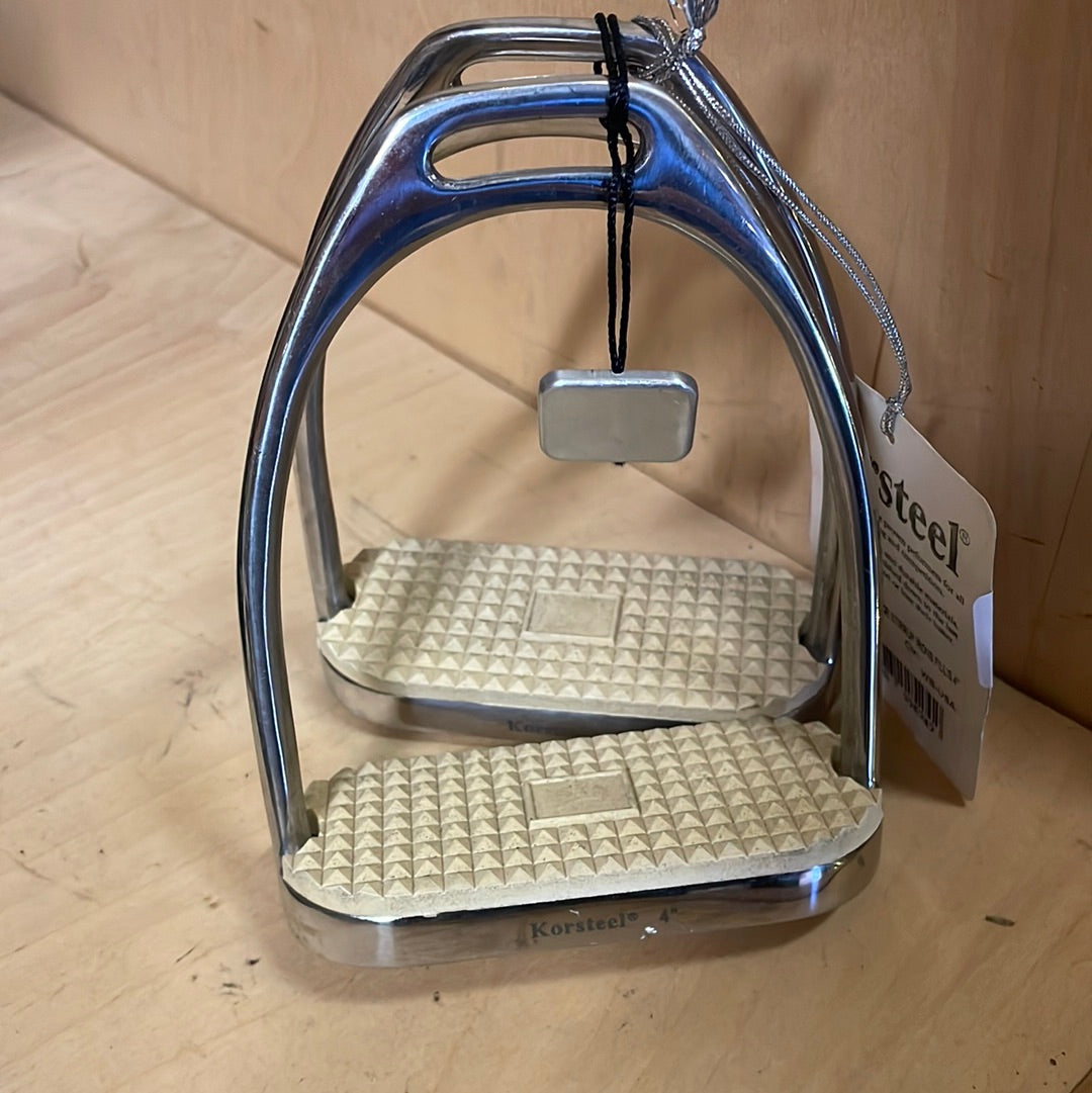 Korsteel Stainless Steel Knife Edge Stirrups-4"