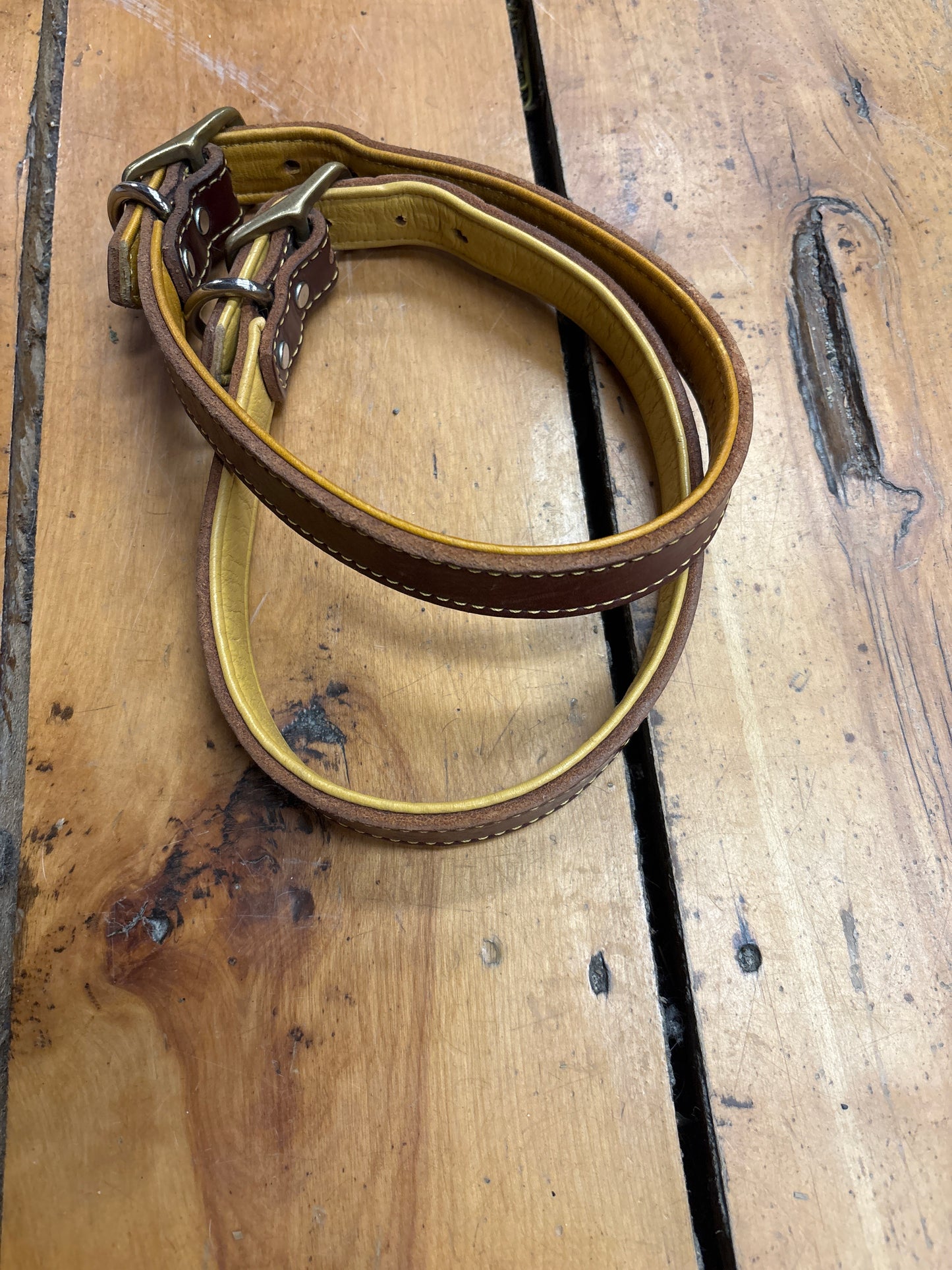 Dog Collar-Leather-Brown