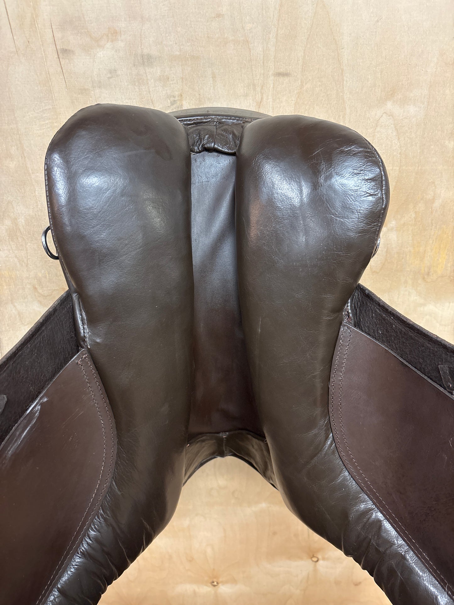 No Brand English All Purpose Saddle-Brown-16.5”-Wide