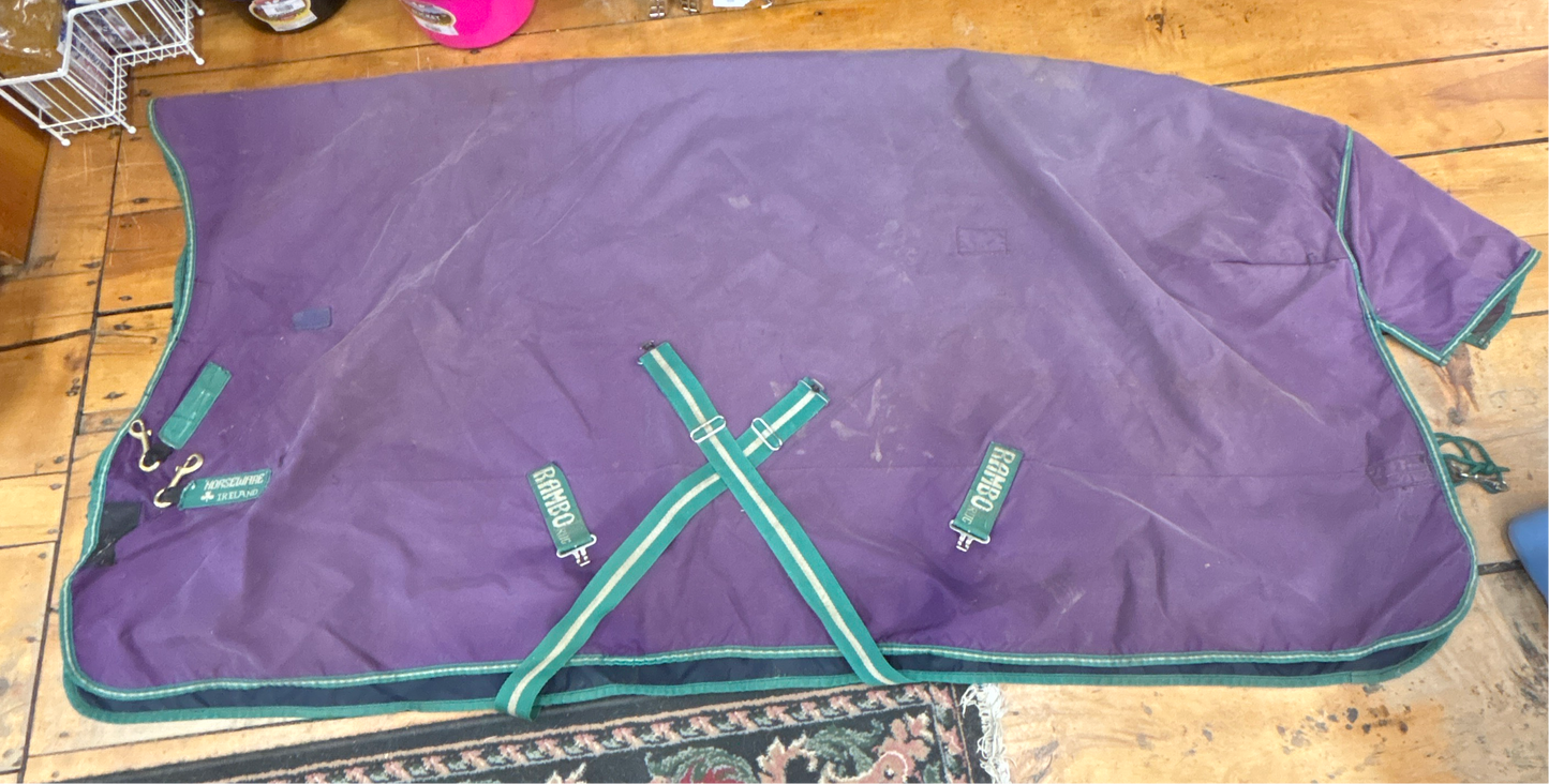 Rambo 0g Turnout-Purple/Green-81”