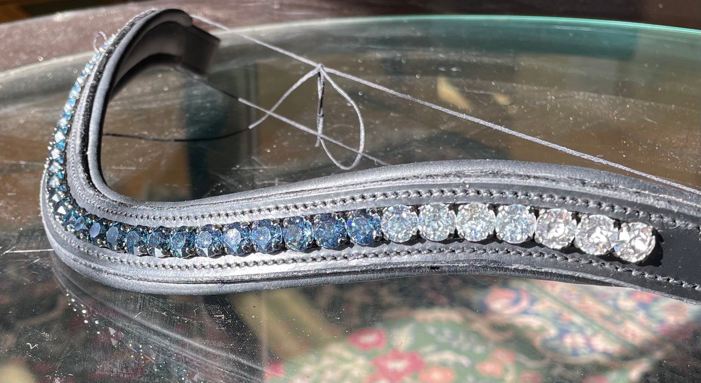 BlackJak Refinery Swarovski Browband