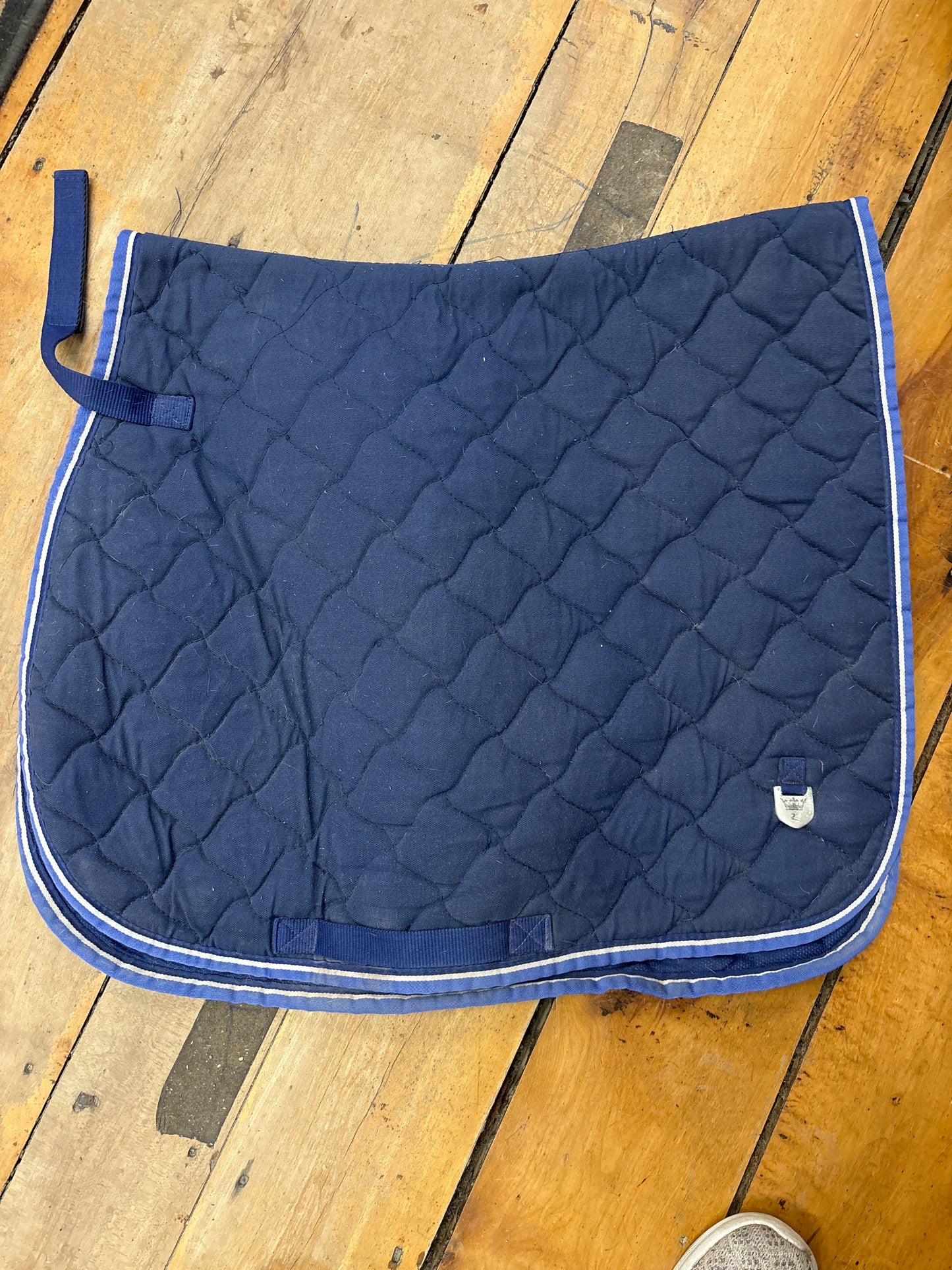 Horze Dressage Pad-Navy