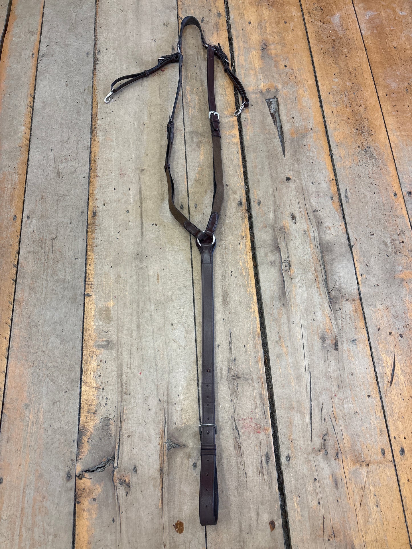 Elastic Breast Collar-Brown-Cob