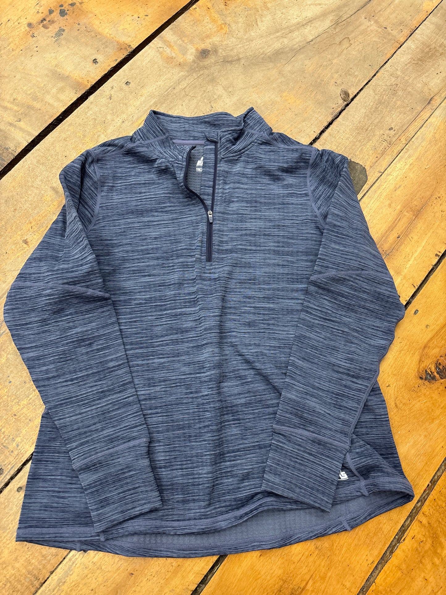 EMS Techwick 1/4 Zip-Blue-Large