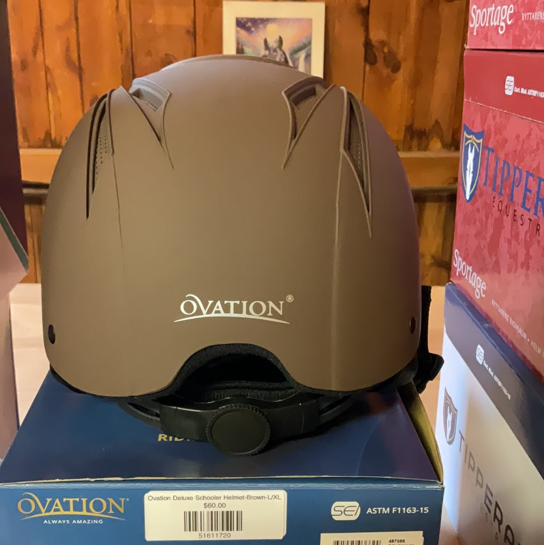Casque d'écolier Ovation Deluxe-Marron-L/XL