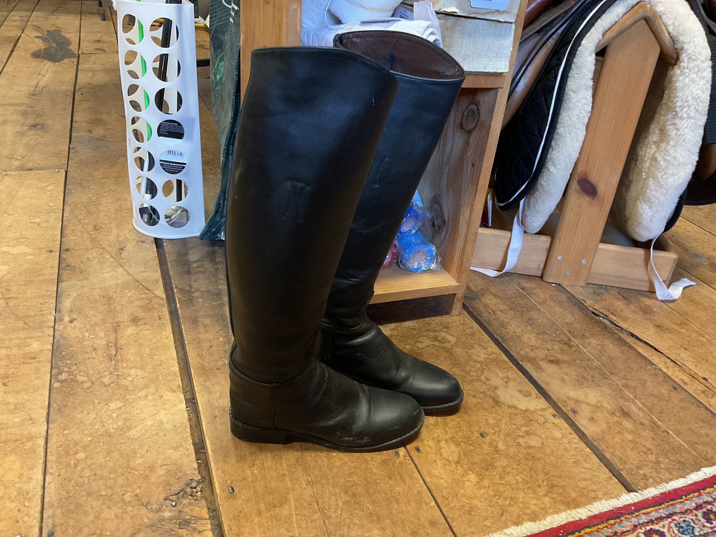 Tall Dress Boots-Black-7.5R