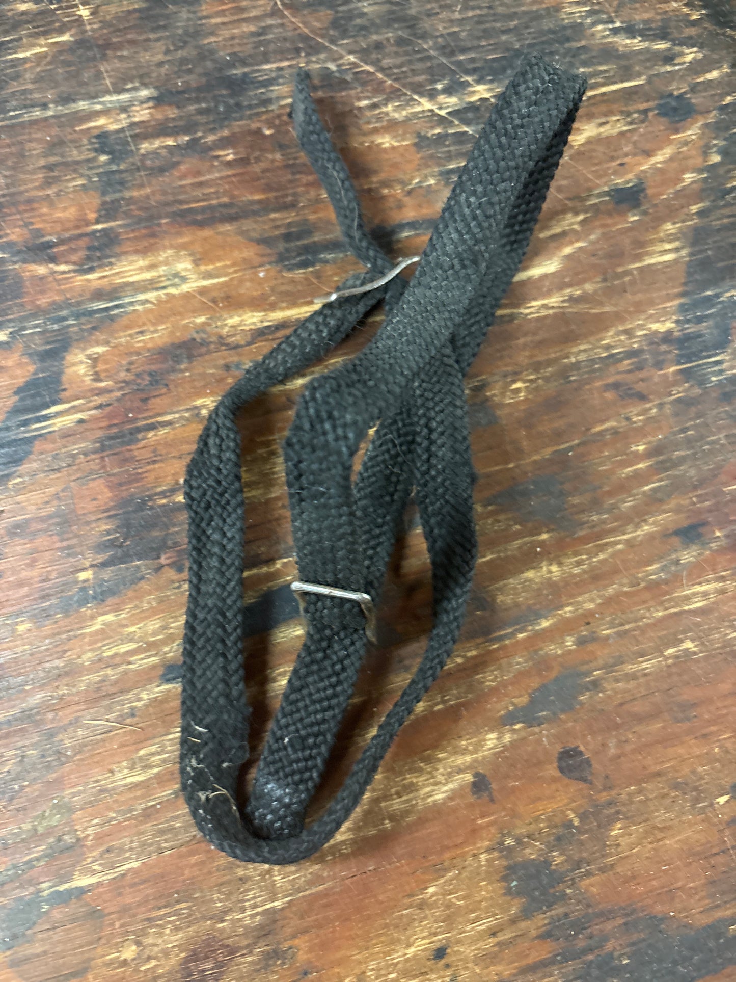Braided Spur Straps-Black