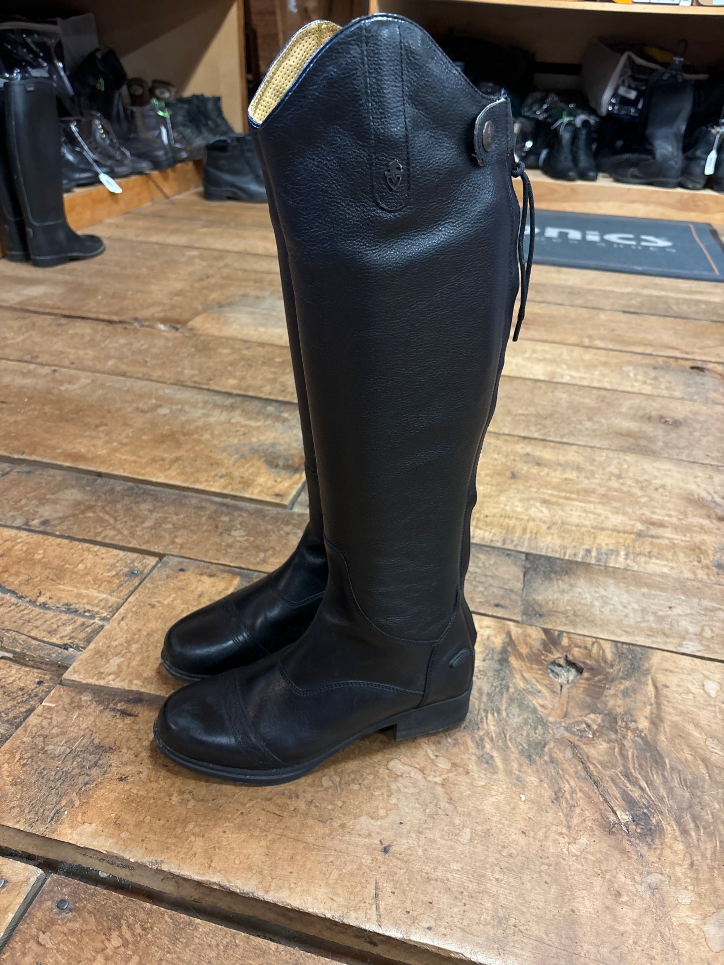 Shires Aida Dress Boot-Black-7 Slim