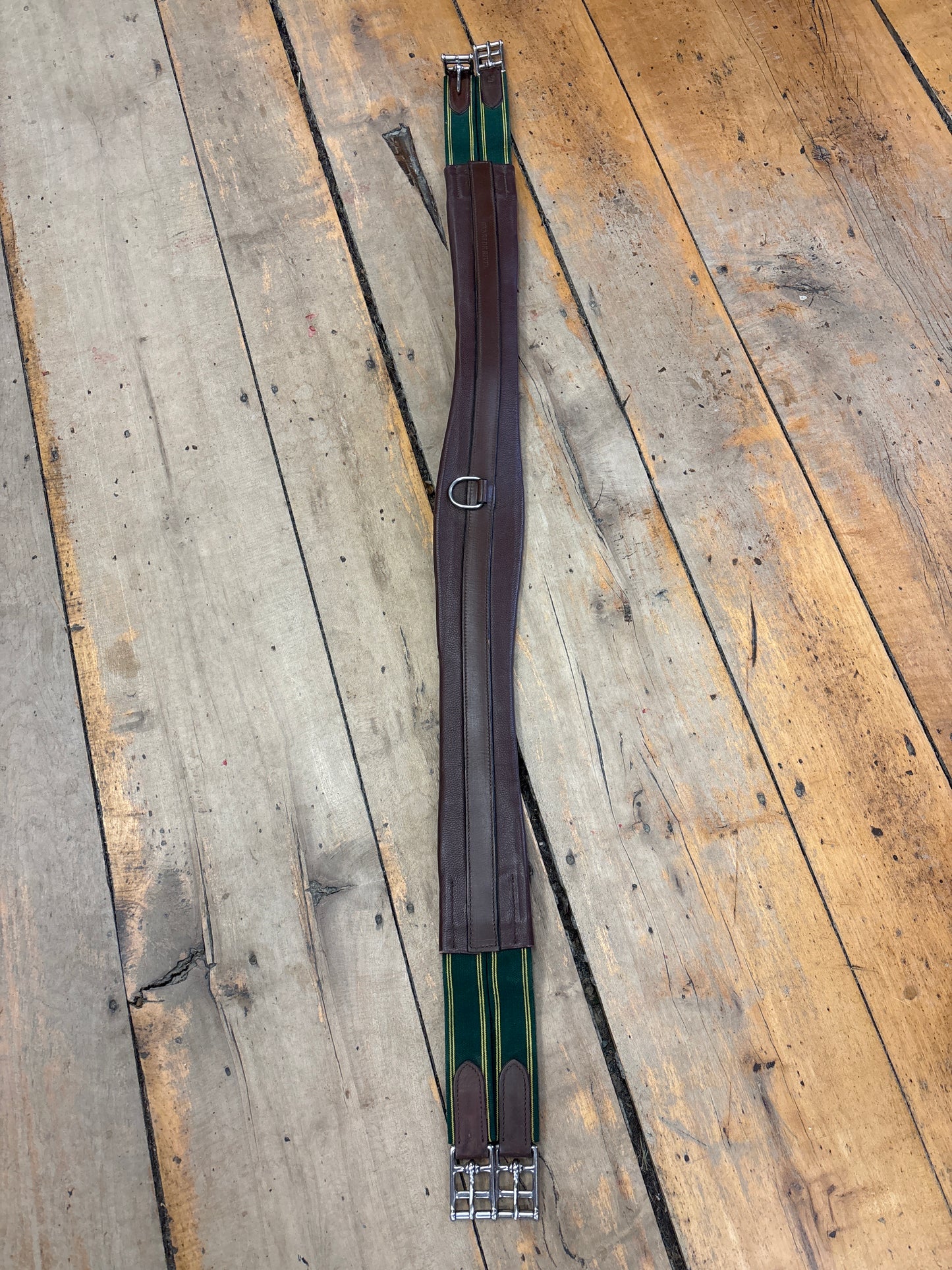 NEW HDR Double Elastic Girth-Brown-50”
