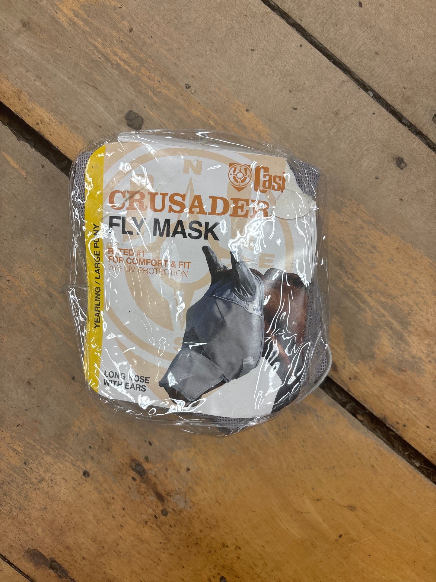 Cashel Fly Mask-Grey-Yearling