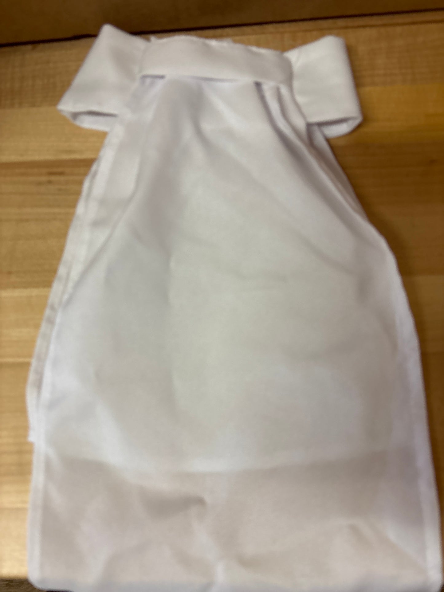 Pre-Tied Stock Tie-White