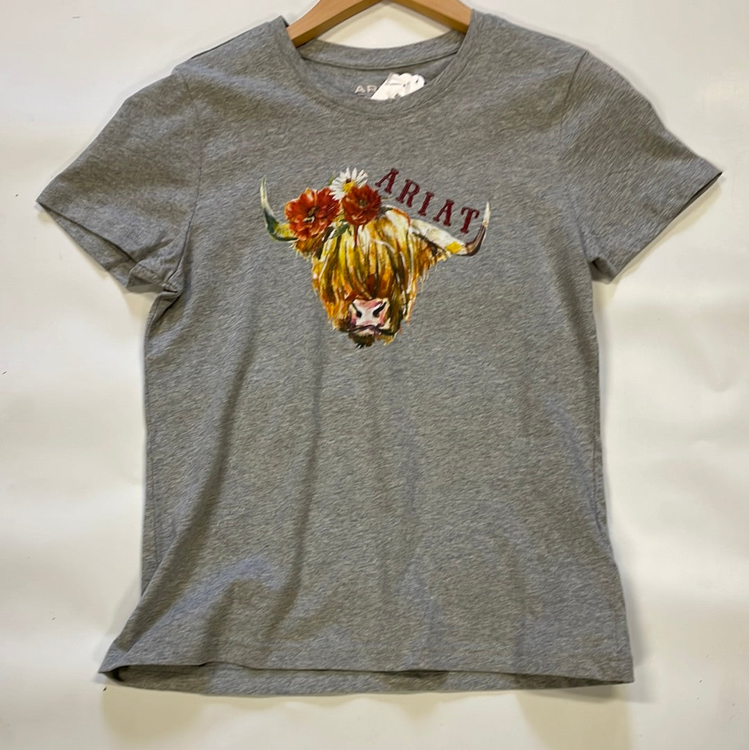 Ariat Kids' Highlander Rose Tee