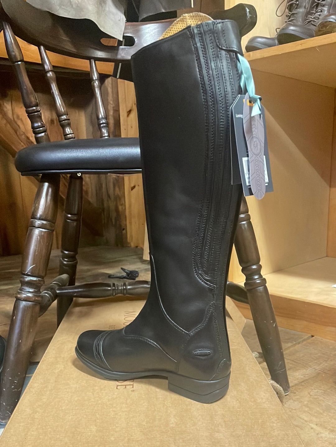 Botte haute de dressage Shires Aida