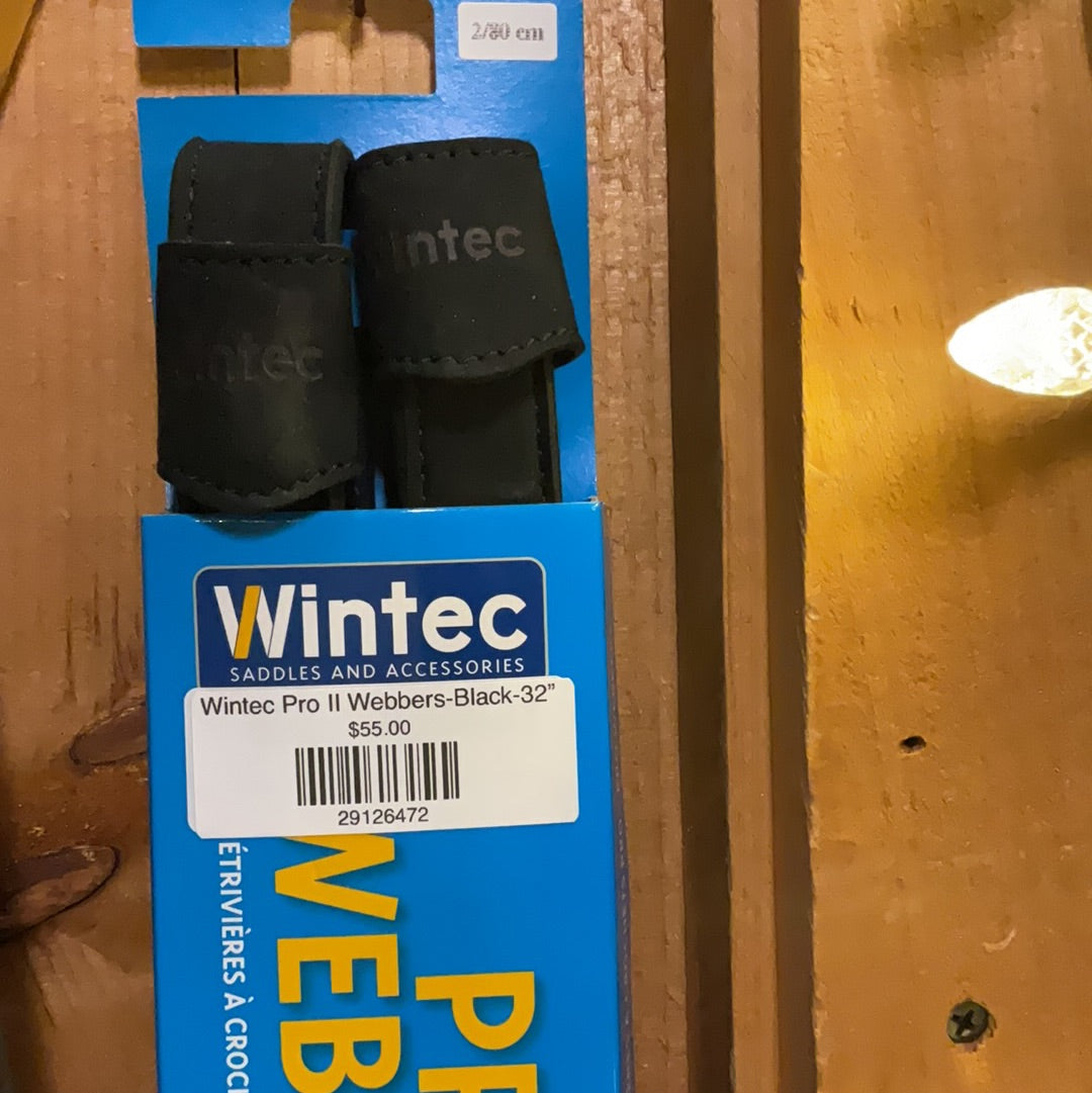 Wintec Pro II Webbers-Black-32”