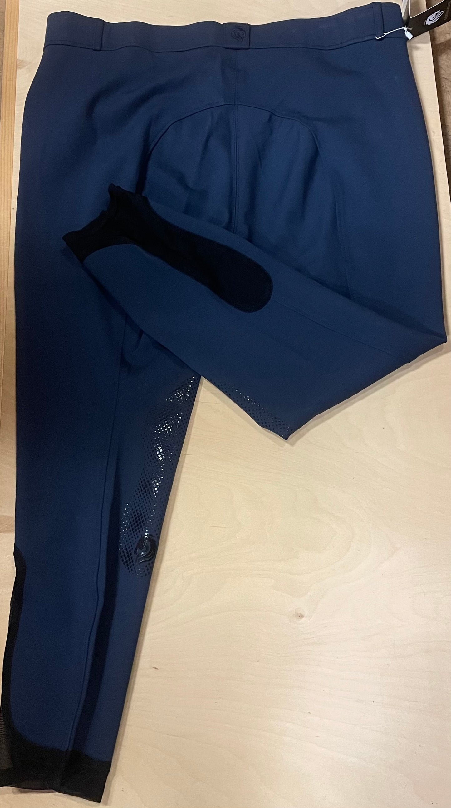 Equinavia Astrid Silicone Knee Patch Breech-Blue-40
