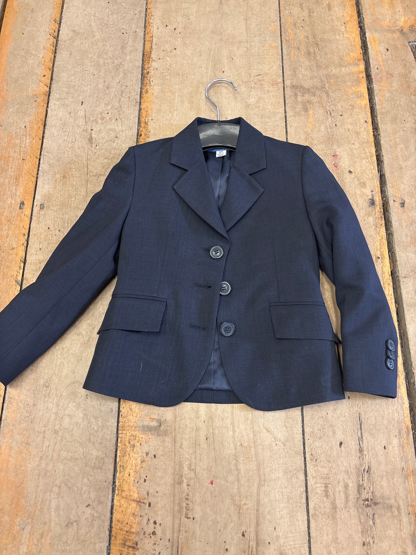 Kids RJ Classics Show Coat-Navy-4R