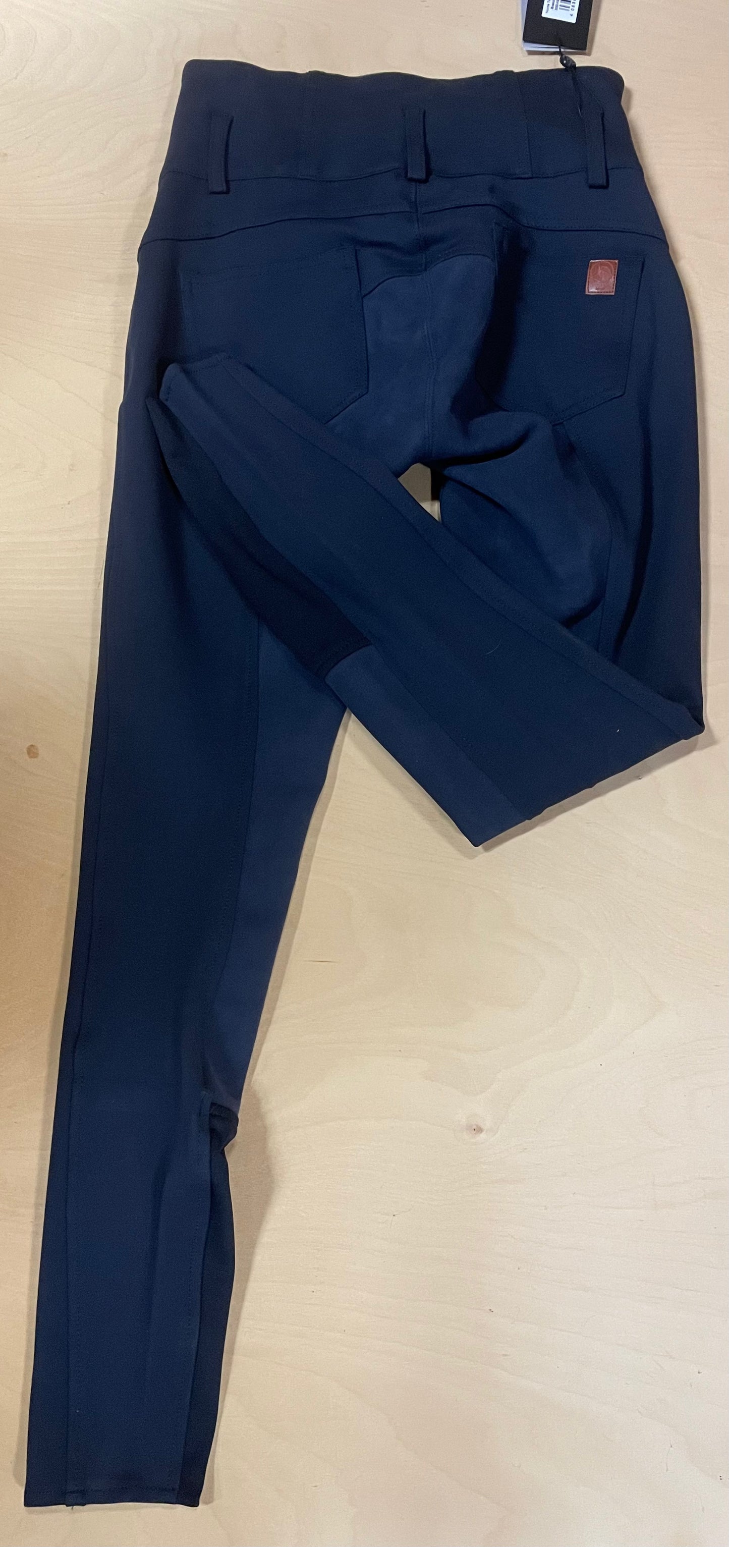 Horze Tara High Waist Leather Full Seat Breech