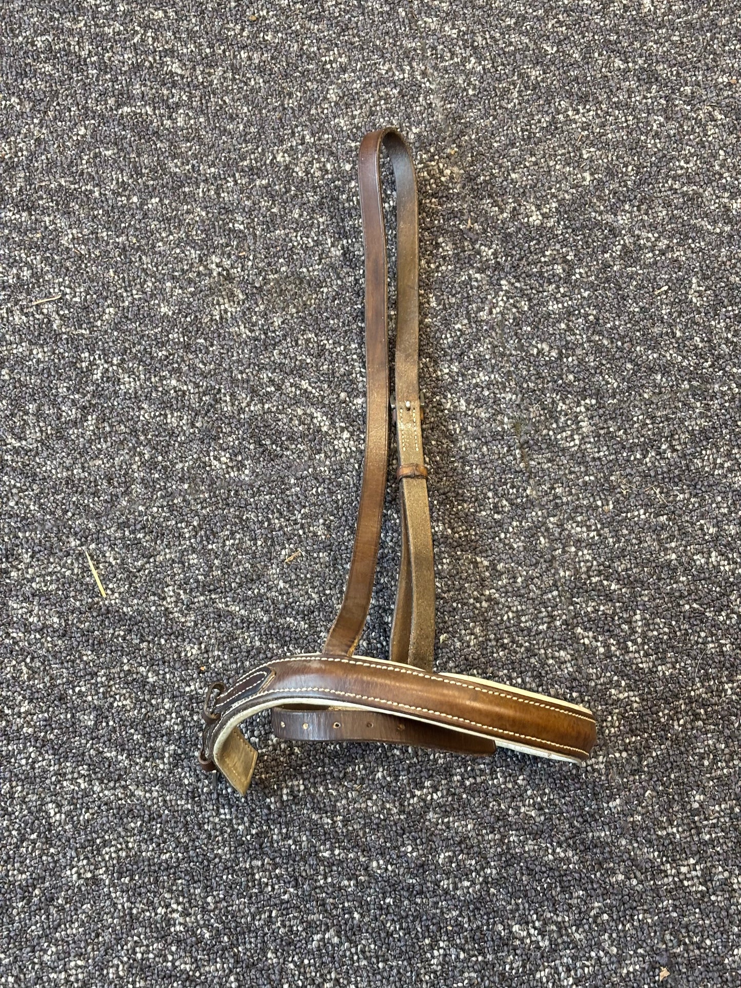 Cavesson Noseband-Brown-Full