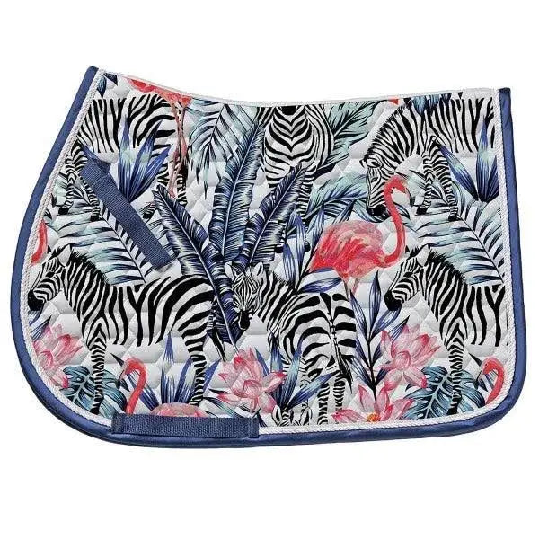 Ovation Altitude Saddle Pad-Zebra-Pony