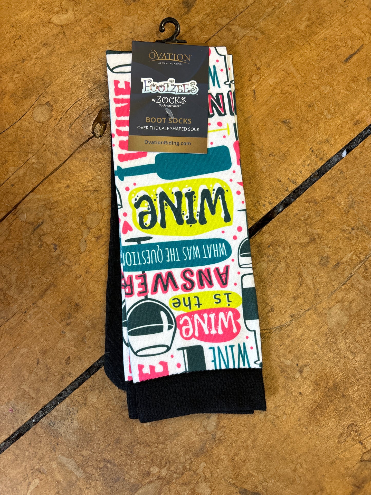 Ovation Footzees Boot Socks-Ladies 7-10