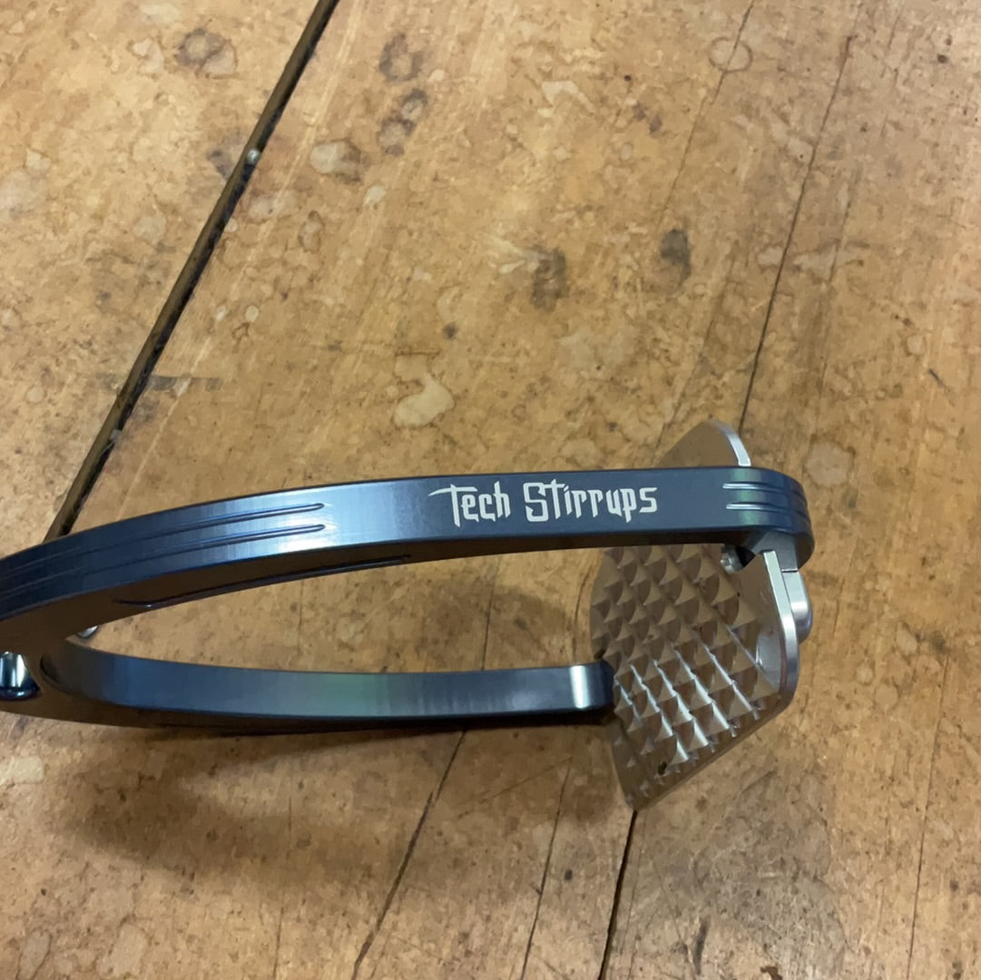 Tech Siena Stirrups- Titanium