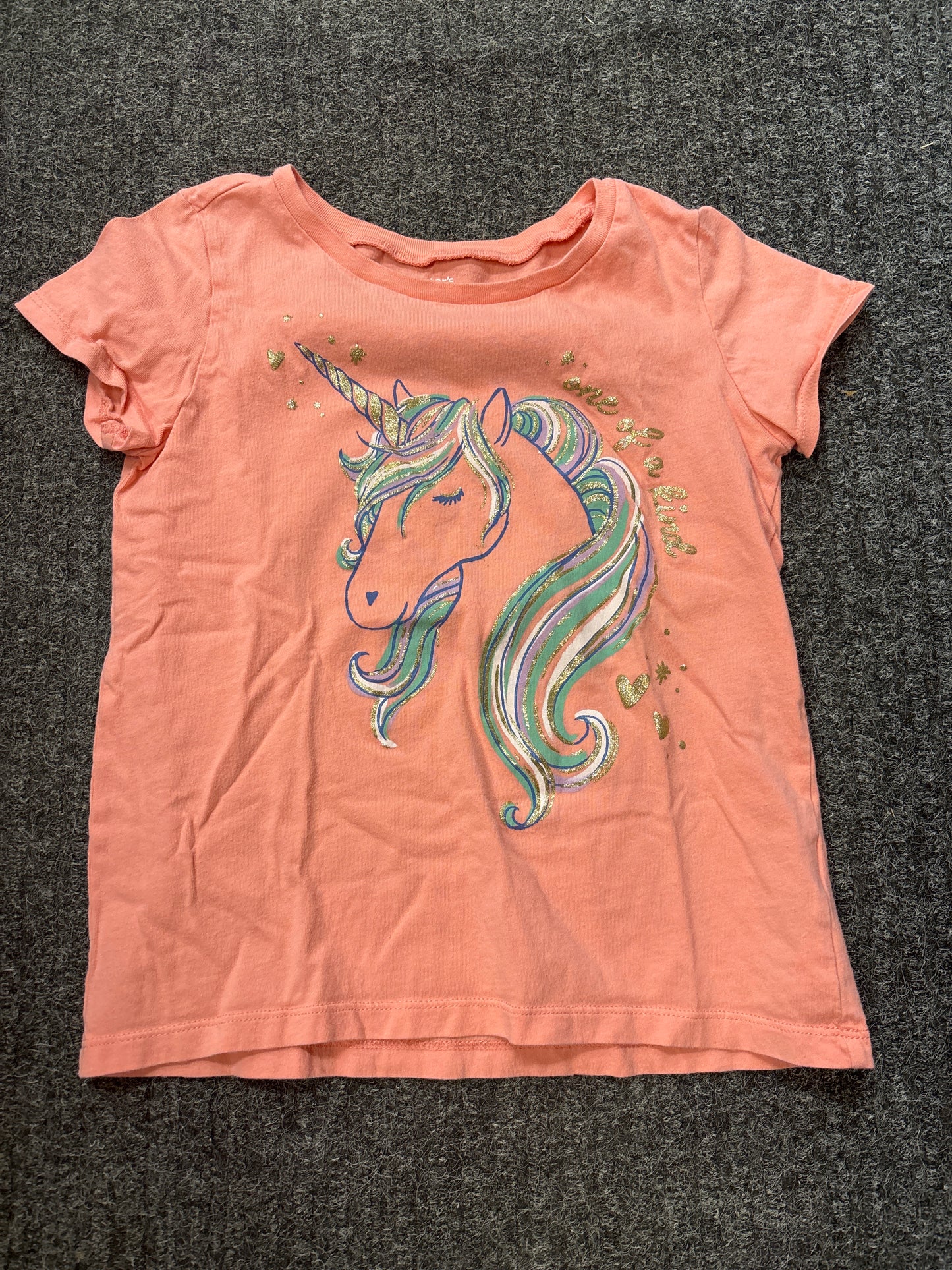 Carter’s T-Shirt-Pink-7/7A