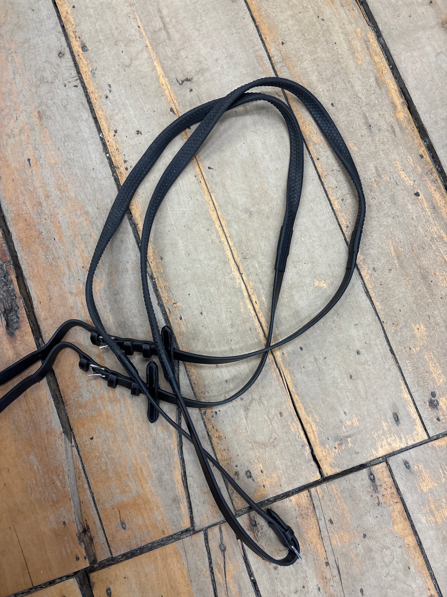 Rubber Reins-Black-Full