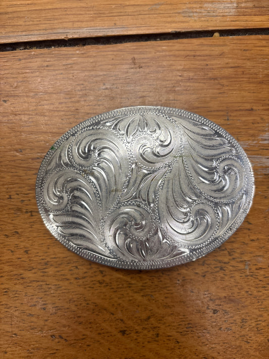 Silver Belt Buckle