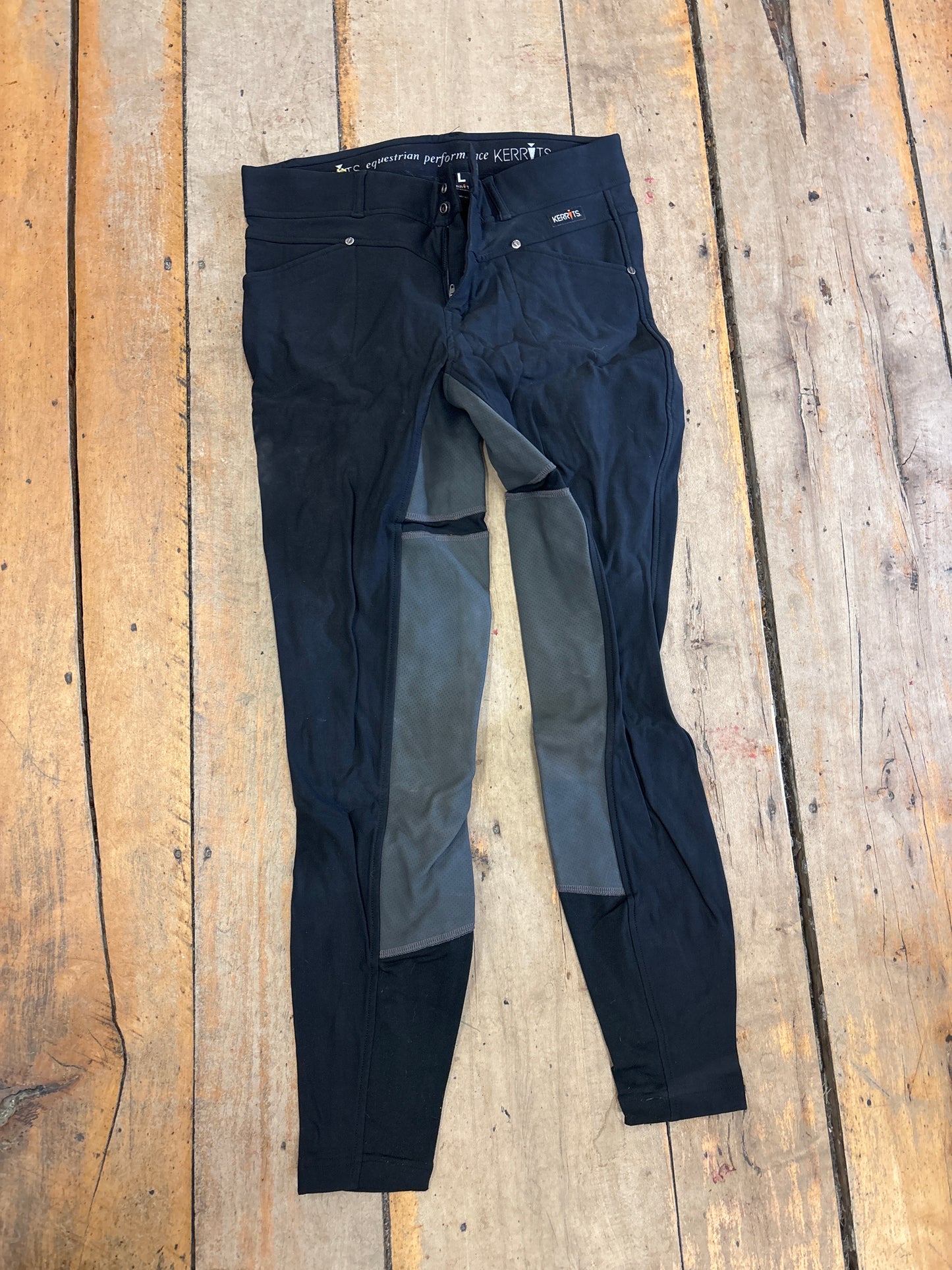 Kerrits Full Seat Breeches-Black-Large