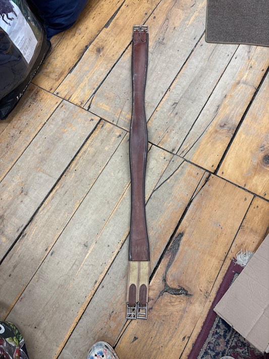 Leather Girth-Brown-54”