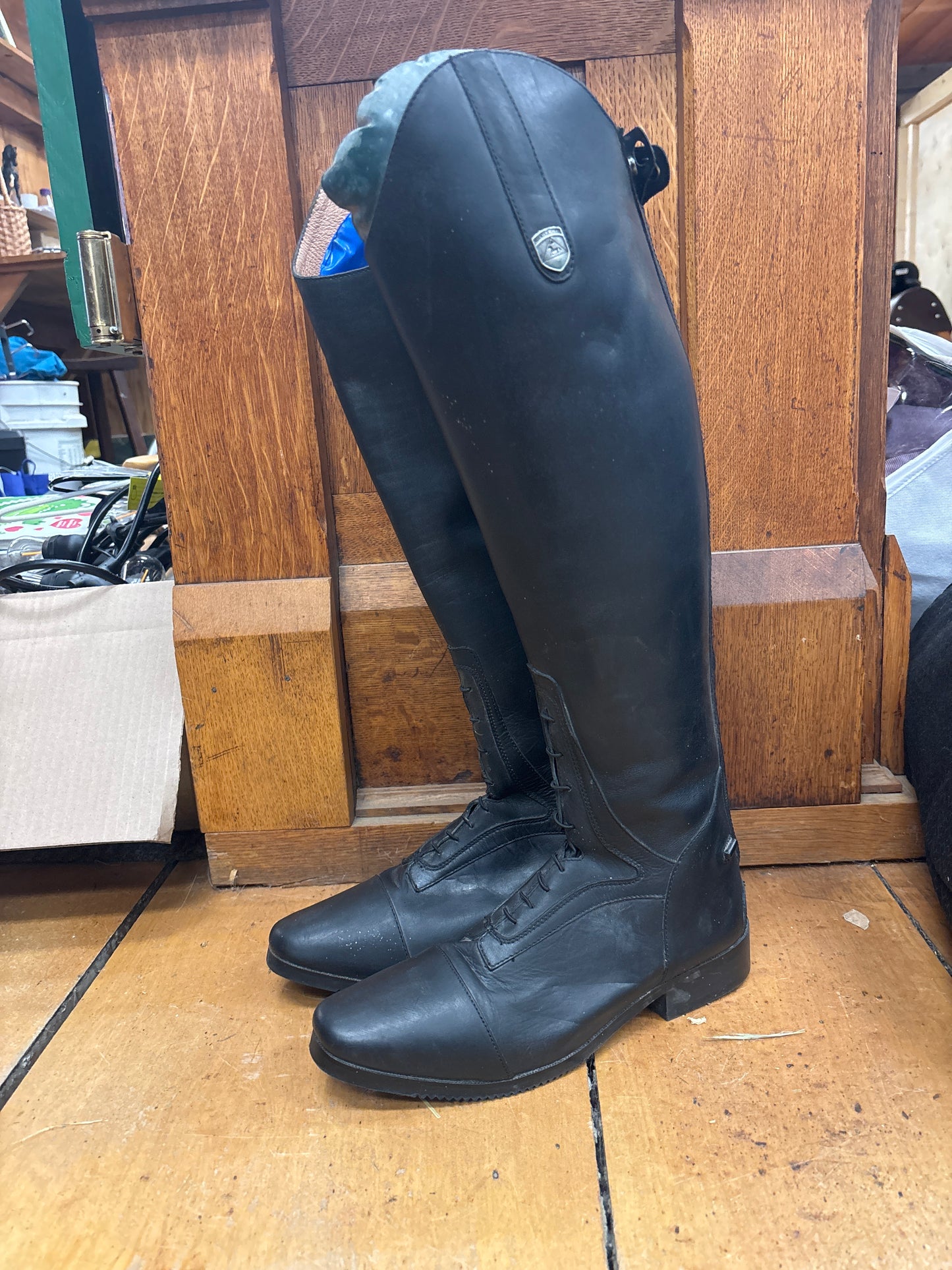 Mountain Horse Vienna Tall Boots-Black-11 Wide/Regular