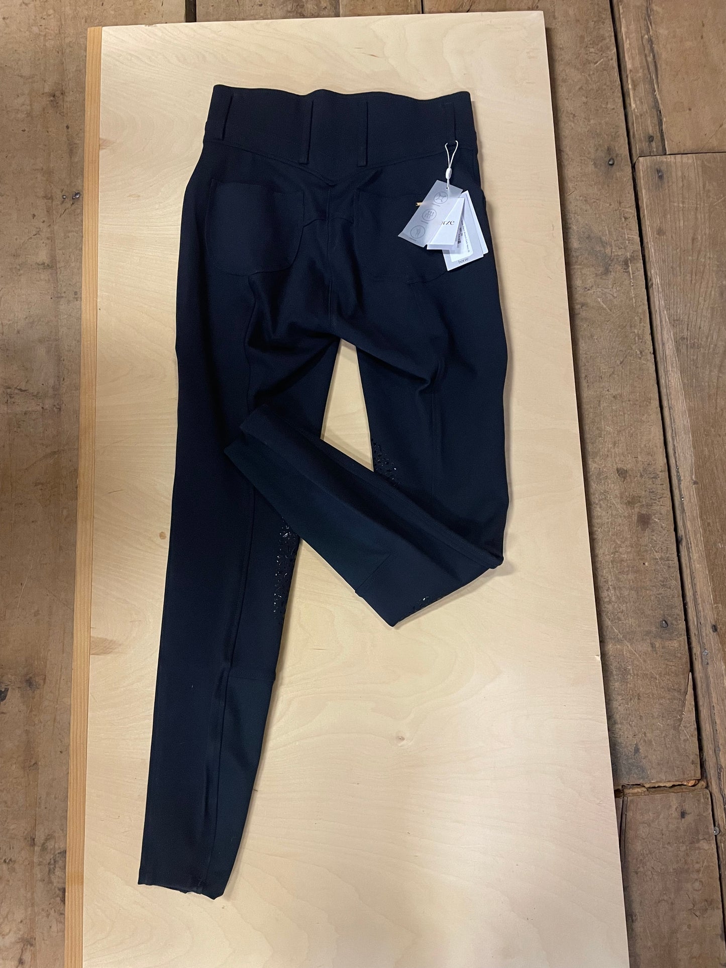Horze Bella Knee Patch Breech-Dark Navy-26