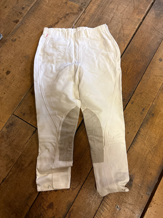 Tailored Sportsman Vintage Breeches-White-30Short