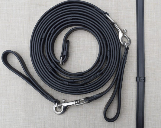 Red Barn Draw Reins w/Stops