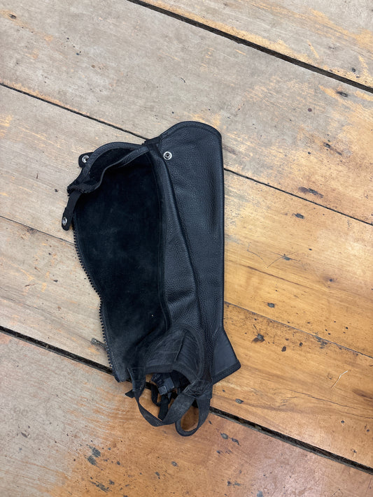 Ariat Concord Half Chaps-Black-Small