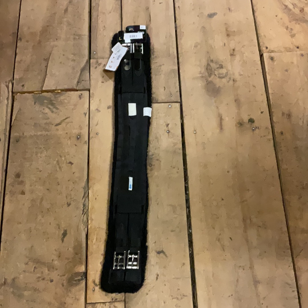 Lettia Coolmax Dressage Girth-Black-32"