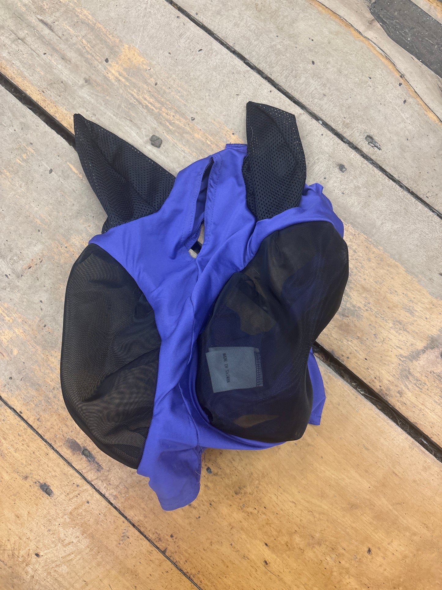 Lycra Fly Mask-Purple-Pony