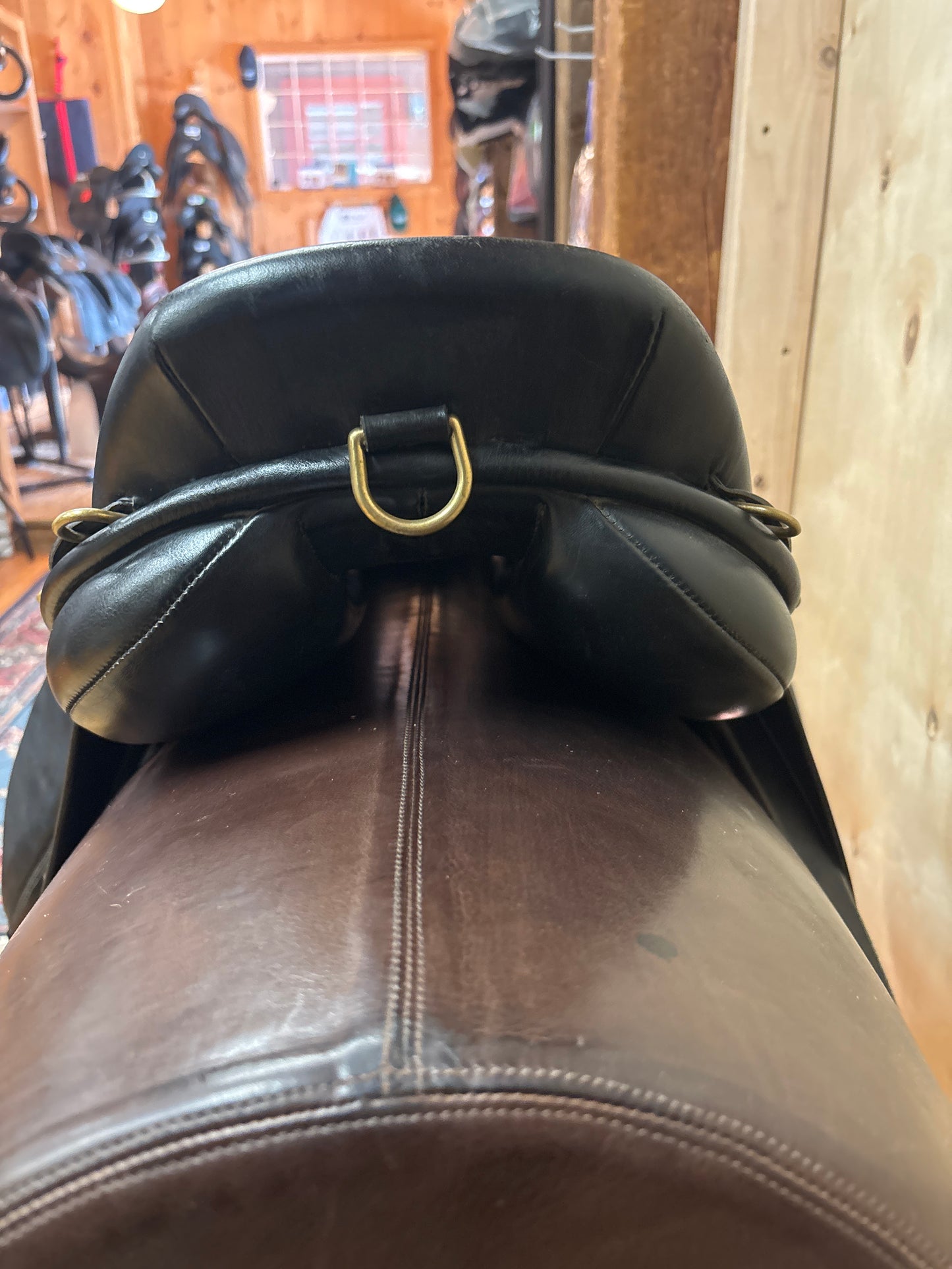 KenTaur Kari Dressage Saddle-Black-17.5”-Wide