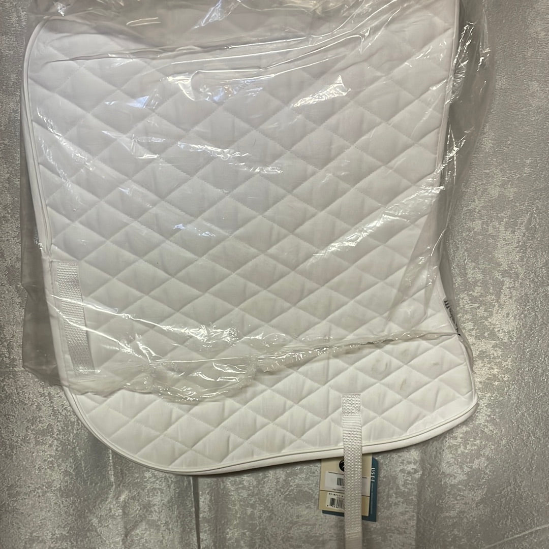 Tapis de dressage Tolkat Classics III-Blanc/Blanc-Régulier