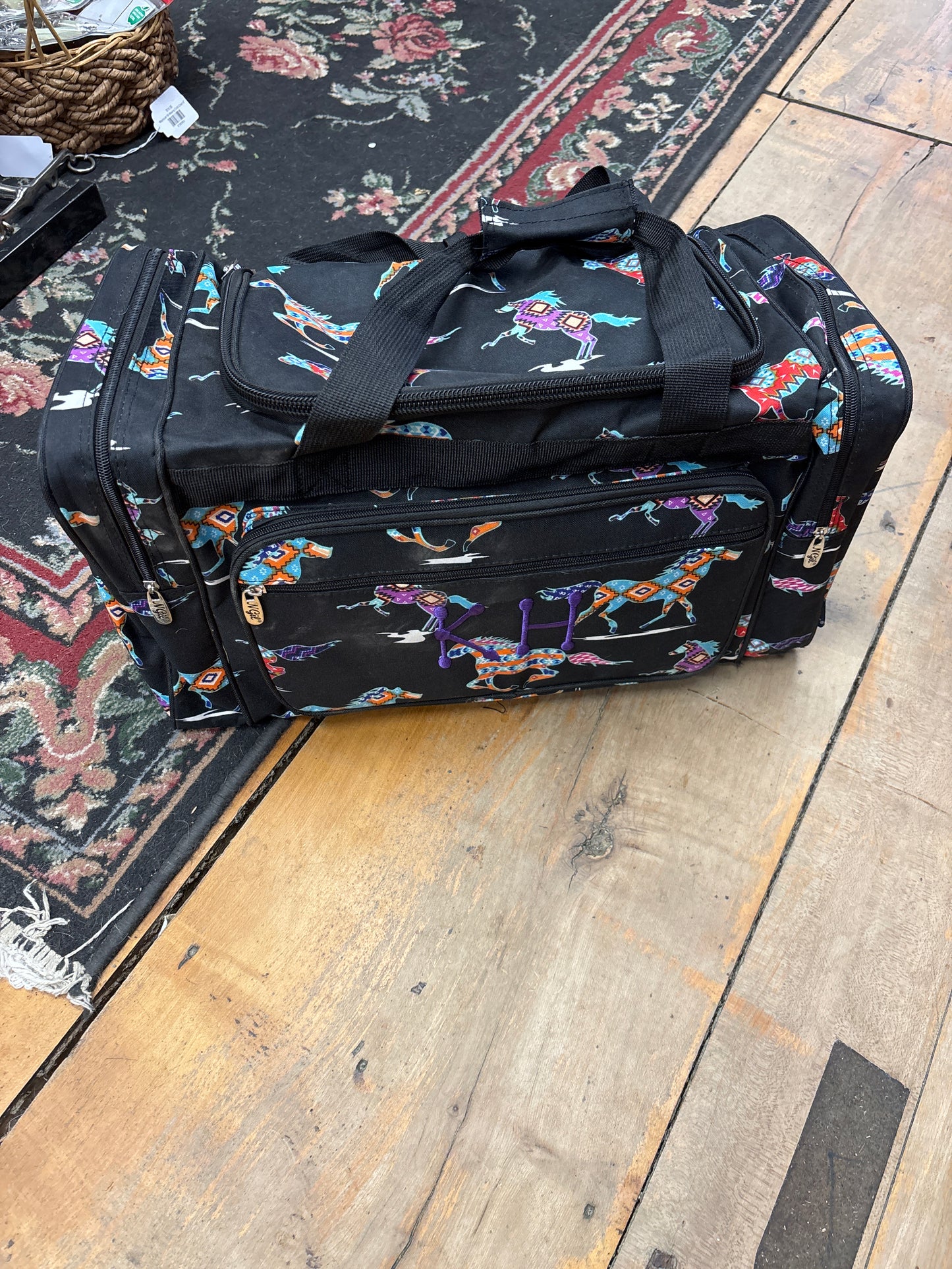 NGil Duffle Bag-Aztec Horses