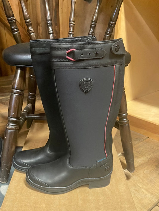 Ariat Extreme H2O Insulated Women's Tall Boot-Black-5.5