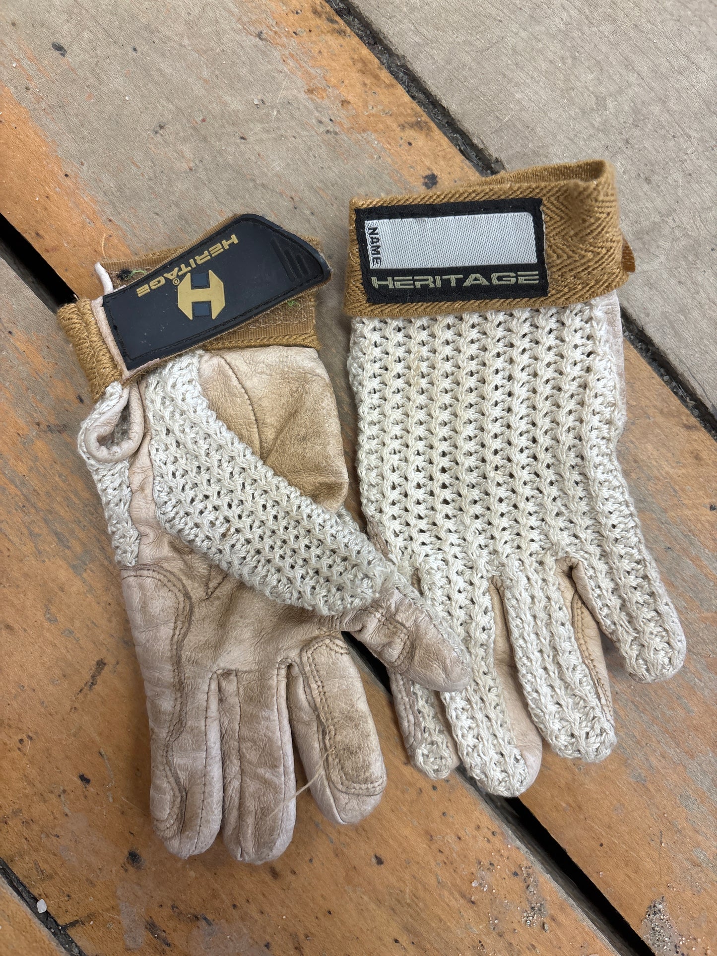 Heritage Crochet Gloves-Children’s XS-White