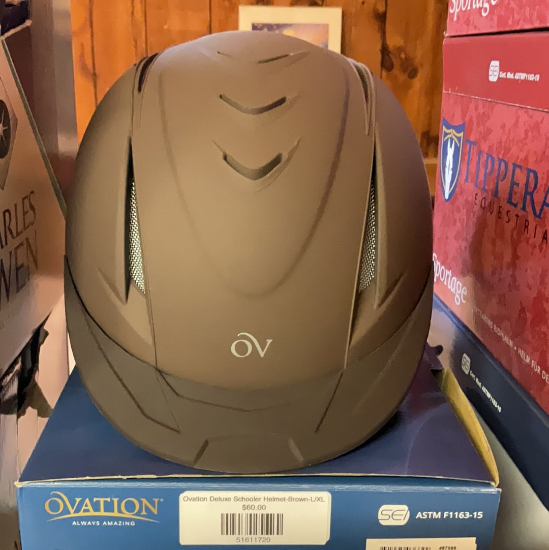 Casque d'écolier Ovation Deluxe-Marron-L/XL