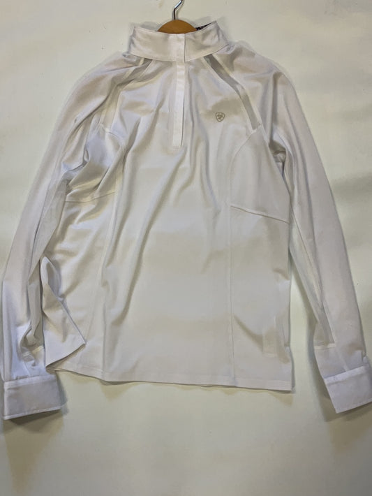 Ariat Sunstopper Pro 2.0 Show Shirt-Navy/Ashton-XLarge