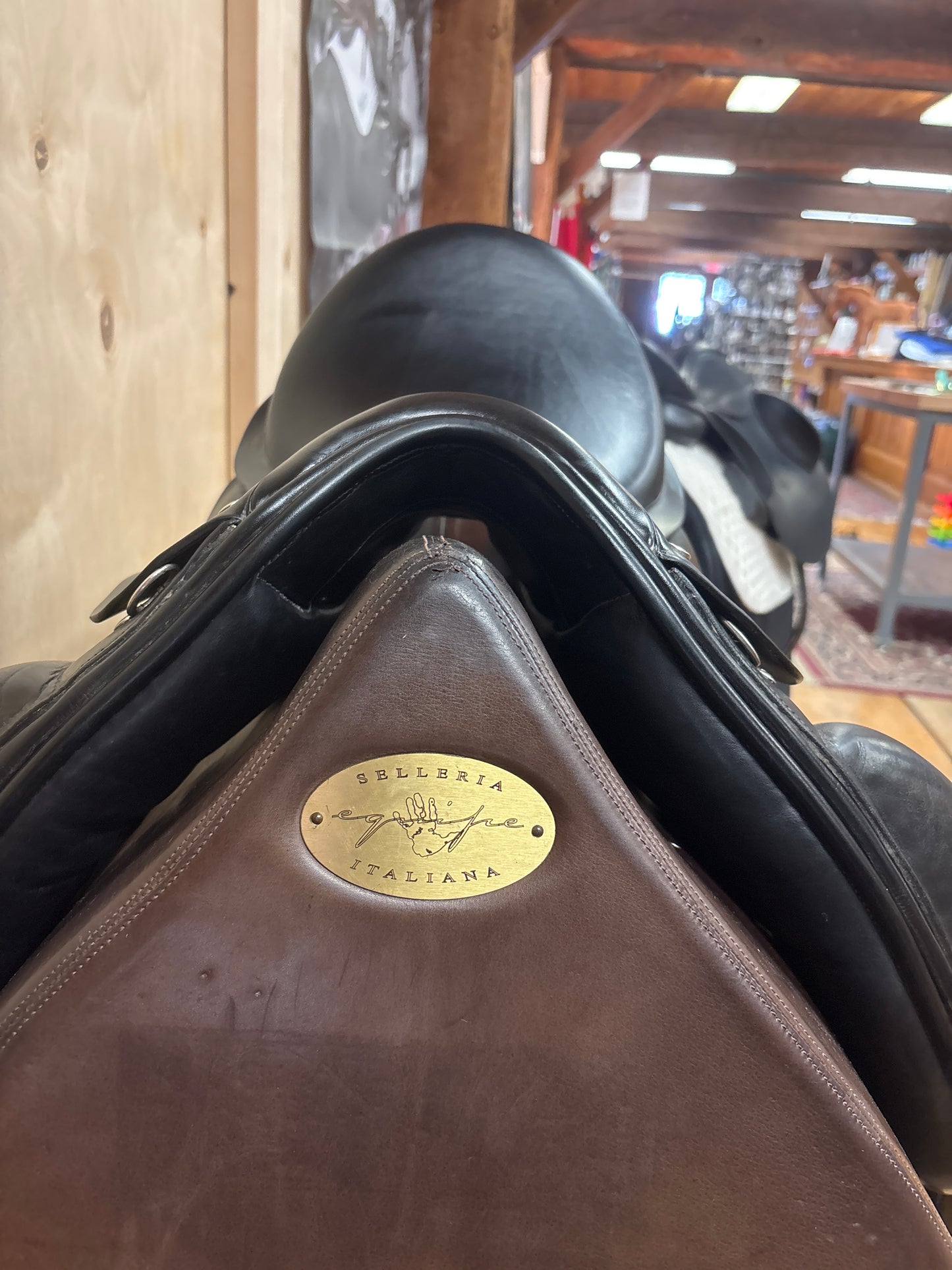 Custom Saddlery Versailles Custom Dressage Saddle-Black-17”-Medium Wide