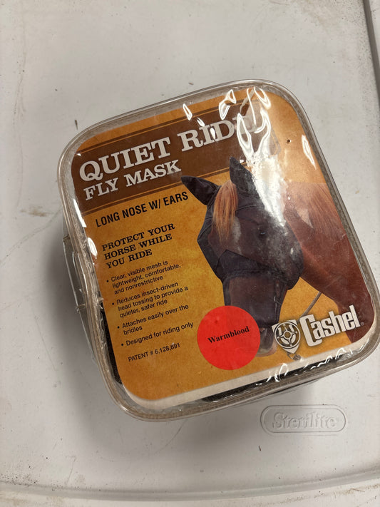 Cashel Quiet Ride Fly Mask-Warmblood