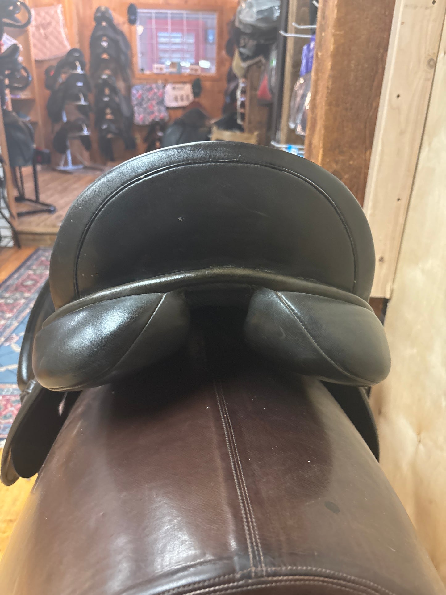 M. Toulouse Octavio Dressage Saddle-Black-18”-Wide