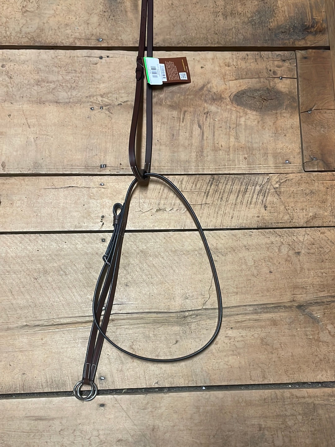 Black Oak Flat Running Martingale-Nut Brown-Oversize