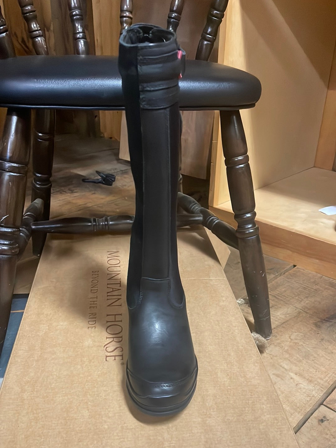 Botte haute isolée Ariat Extreme H2O pour femme-Noir-5.5