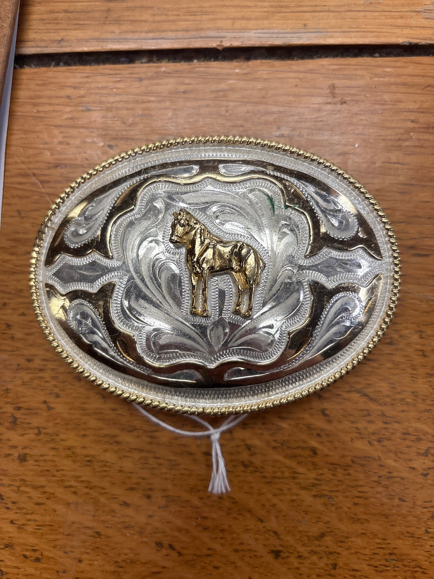 Silver Belt Buckle
